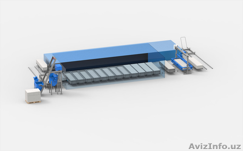 Завод газобетонных блоков  АСМ-40КC - Изображение #1, Объявление #1582511