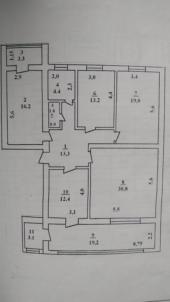 Продается 4/3/5 квартира на 6-микра р-не +998977141416 - Изображение #1, Объявление #1689130