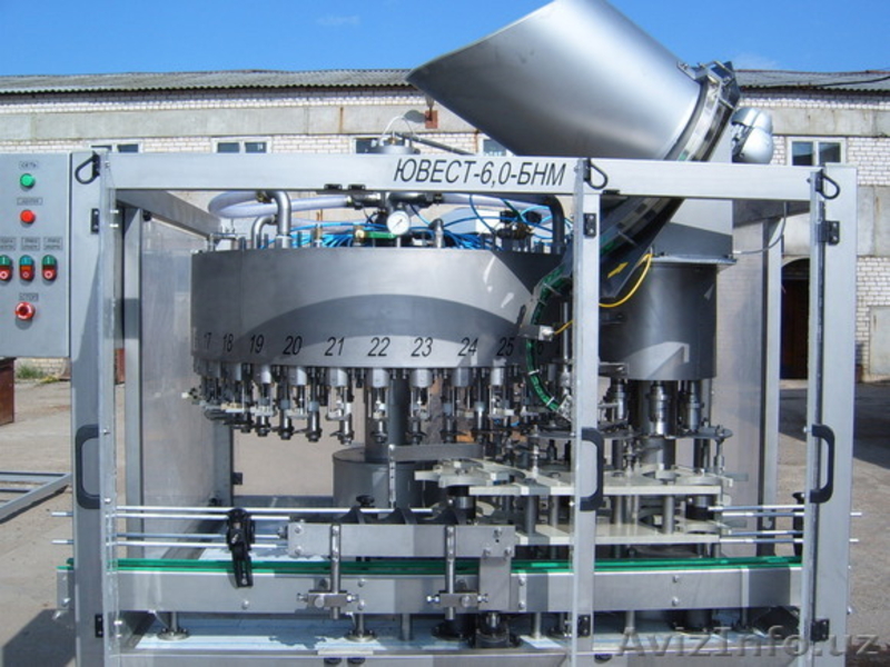 Для Бухары Линия розлива воды, кваса, газированных напитков, пива - Изображение #1, Объявление #330971