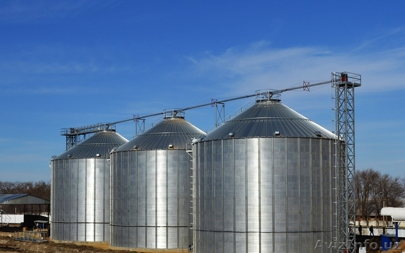 Силосы стальные для хранения зернопродуктов - Изображение #1, Объявление #1620445